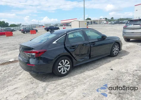 2025 Honda Civic Lx from USA, damaged, VIN 2HGFE2F24SH518872